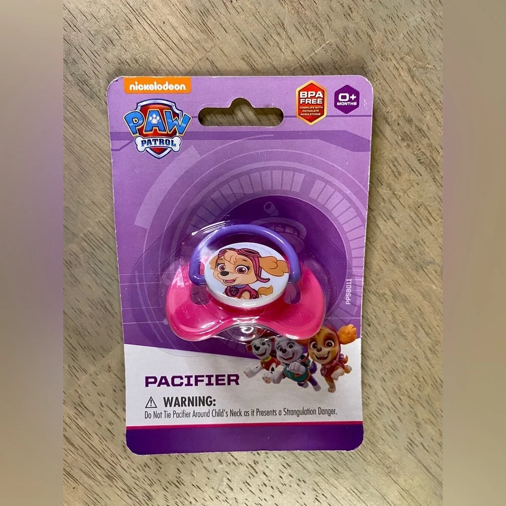 Nickelodeon Paw Patrol Skye Pacifier with Cover 0+ Months‎ BPA Free